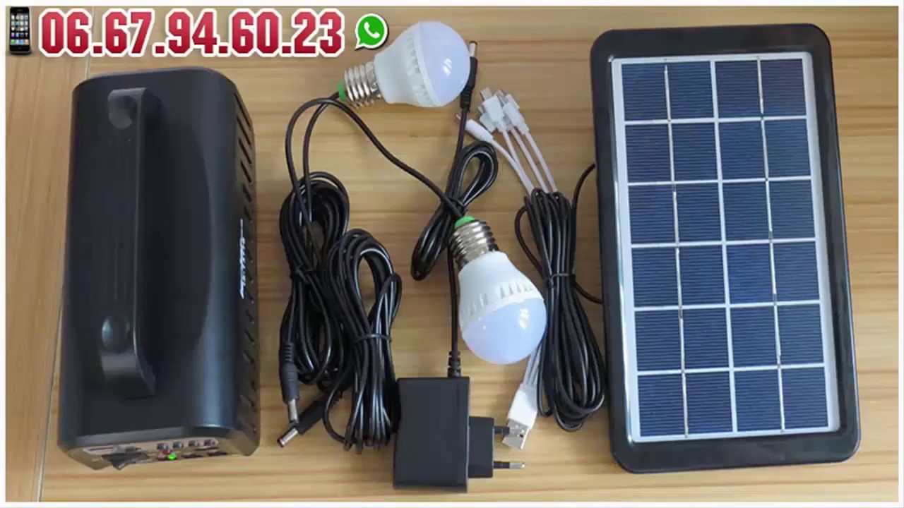 Super Mini Système Énergie Solaire -  Disponible au Maroc