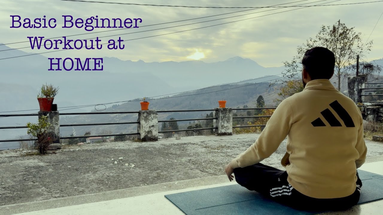 Daily Exercise 1.. Basic Beginner Workout at Home..