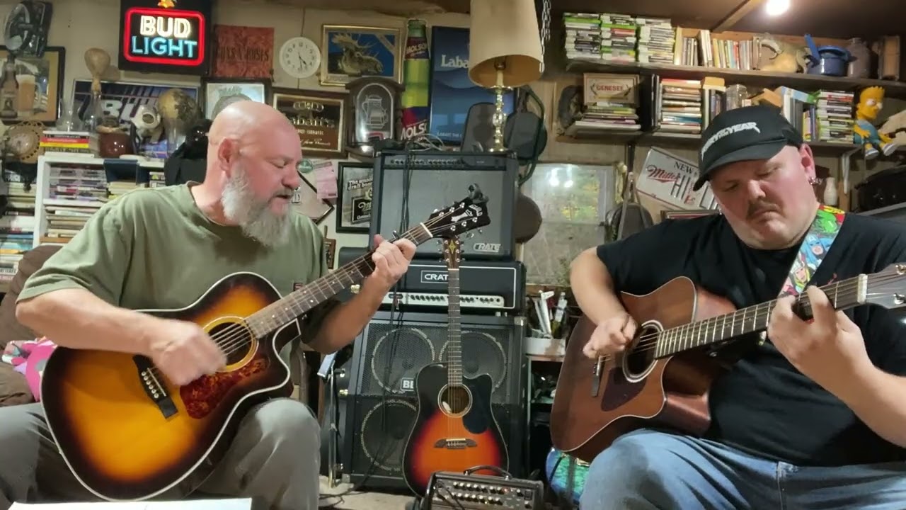 Acoustic cover of Michael Jackson Billie Jean by DoubleBruno