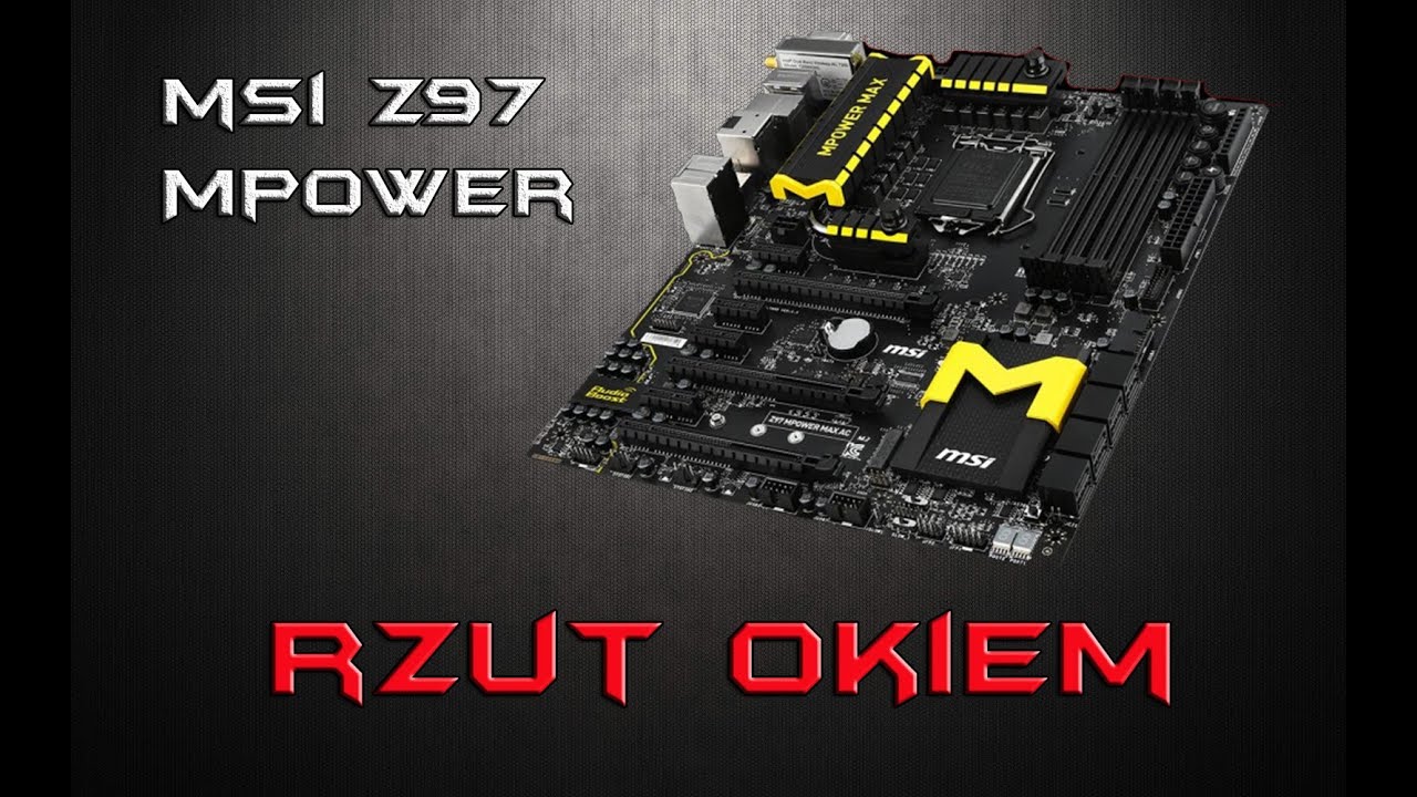 MSI Z97 M Power - rzut okiem