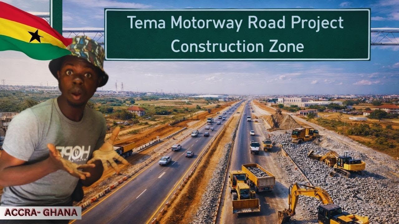 Massive Construction Update on the Tema Motorway Road Project