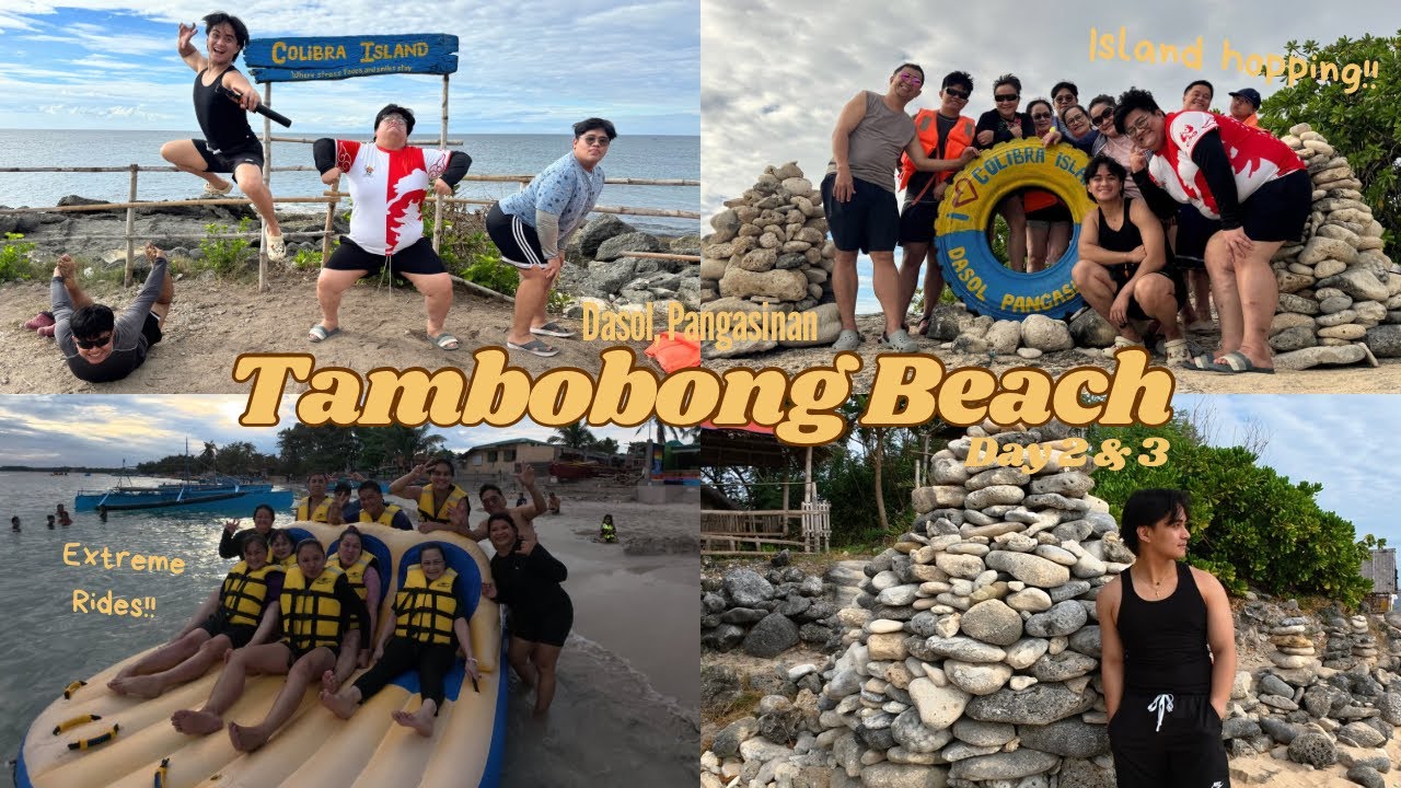 TAMBOBONG BEACH TRIP DAY 2 & 3 | Colibra Island, extreme rides and night out!! | Philippines Vlog