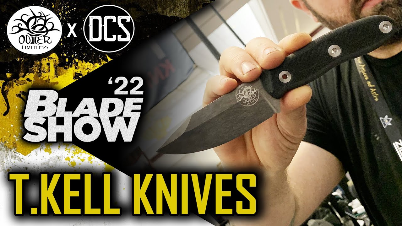 T. KELL KNIVES - Tim Unveils The 'Accomplice' Prototype, New T1C Blade Coating