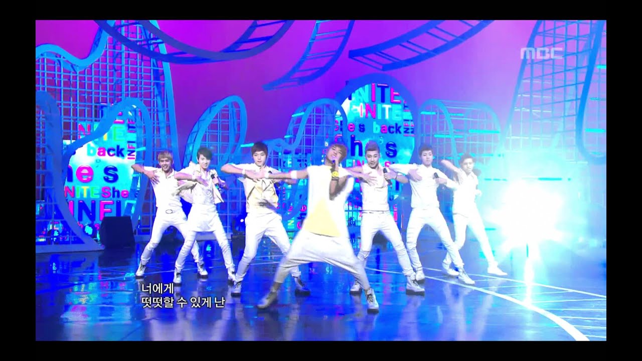 Infinite - She's back, 인피니트 - 쉬즈 벡, Music Core 20100828
