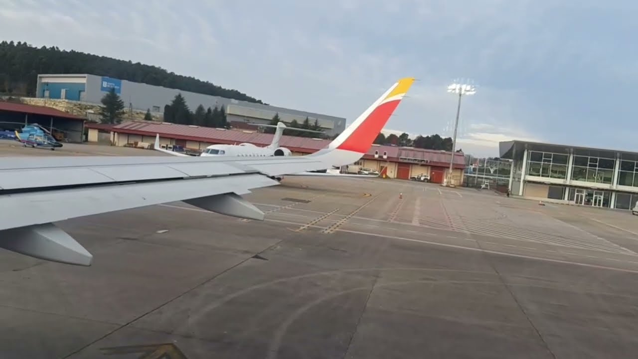 Despegando de Vigo con @iberia viendo desde dentro y desde fuera