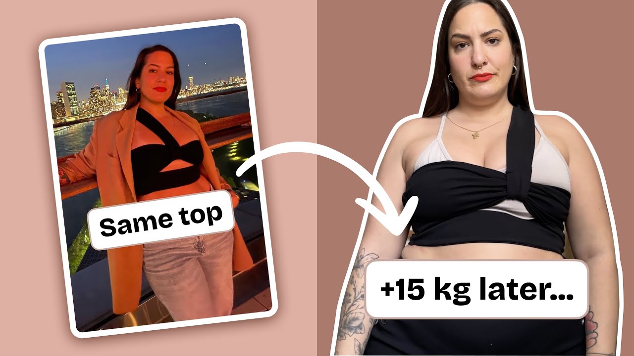 My clothes don't fit me anymore (AGAIN!) after gaining back 30 pounds (15 kilos)