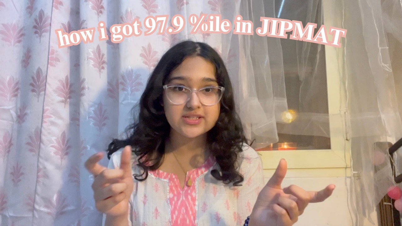 how i got 97.9 percentile in JIPMAT as a non math student
