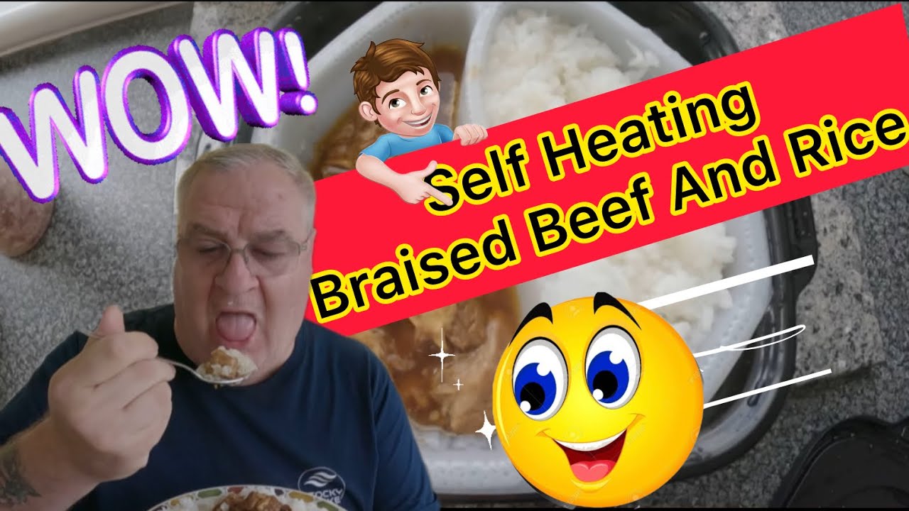 Self Heating Braised Beef With Rice..