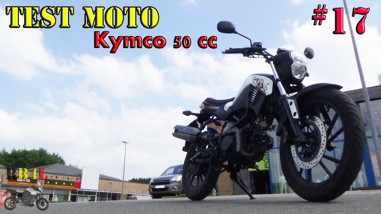Test Moto 17 - Kymco 50 cc - RB4L