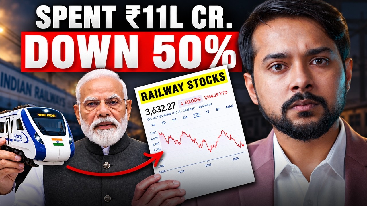 Railway Stocks Crashed Despite Record Capex