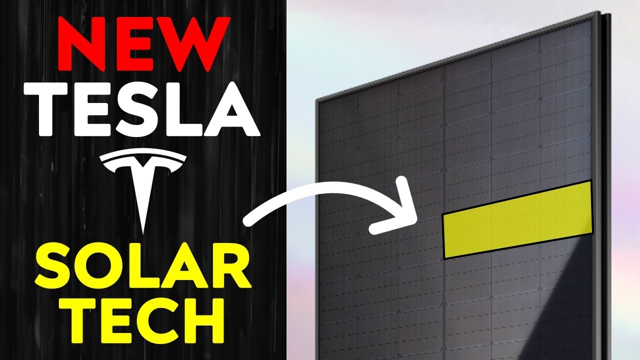 Tesla's NEW SHADE TOLERANT Solar Panel Tech EXPLAINED