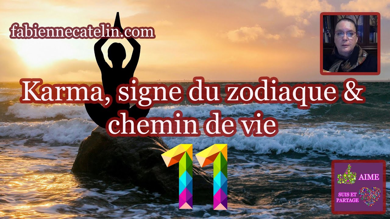 🔥 Chemin de vie 11, signes astrologiques, karma et domaines de vie !!  🔥