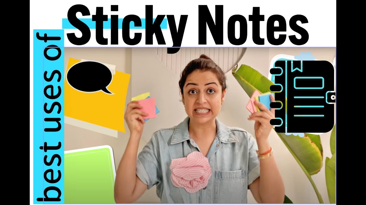 8 BEST WAYS TO USE STICKY NOTES 🔥 🔥 |Planner TIMETABLE included
