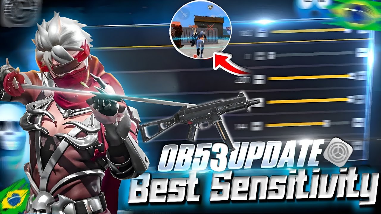 OB53 Free Fire Auto Headshot Trick 2026 Sensitivity | 2gb, 4gb, 6gb Ram Headshot Sensitivity Setting