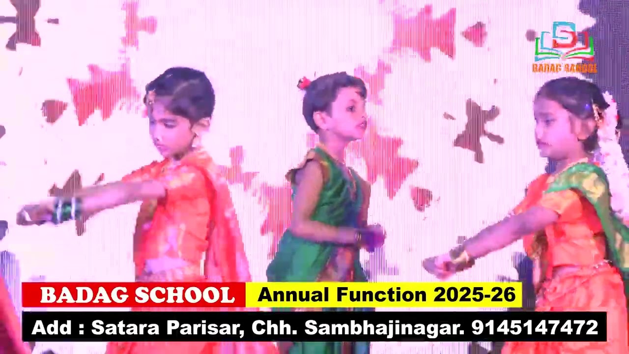 Chandra Song Dance I Badag School I Annual Function 2025-26