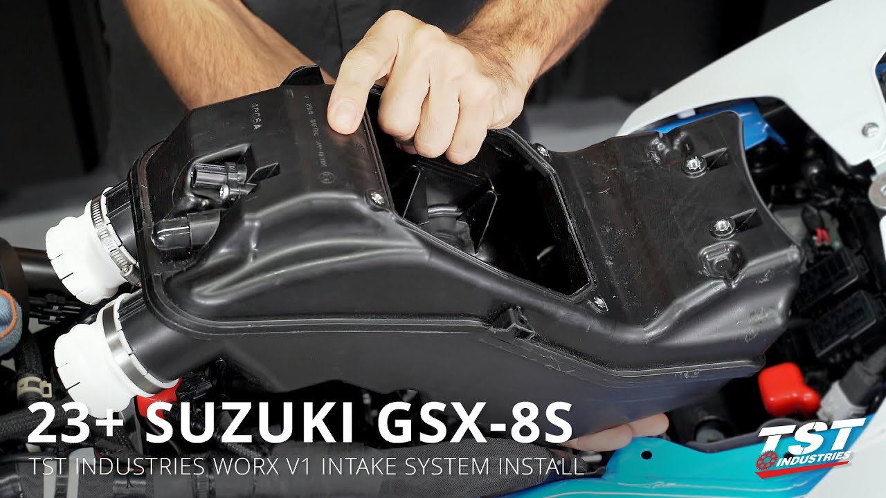 How To Install TST WORX V1 Intake System on 2023+ Suzuki GSX-8S / 2024+ GSX-8R by TST Industries