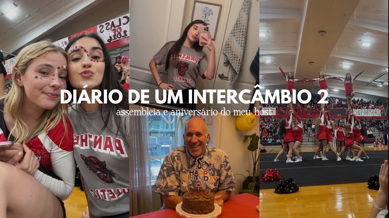 DIARIO DE UM INTERCAMBIO 2: vlog de um dia na vida de uma intercambista nos EUA🇺🇸❤️