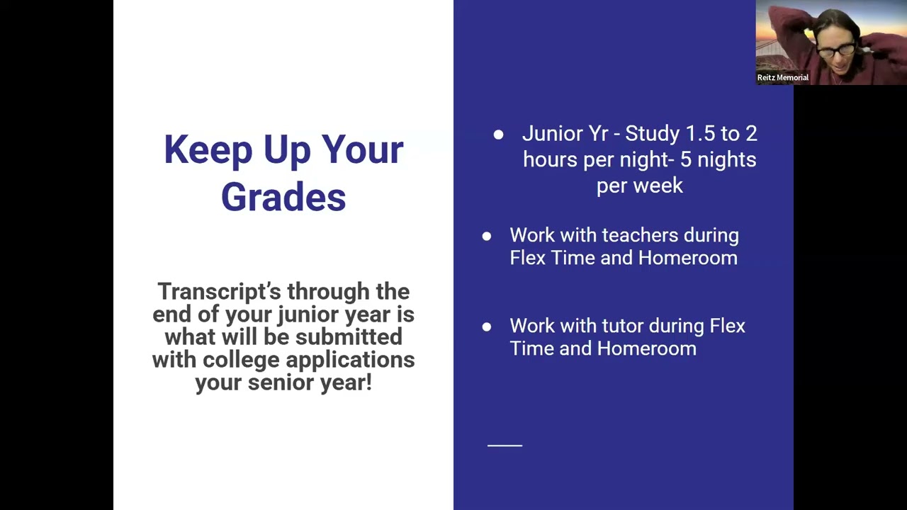 11th Grade College Informational Night (2/11/2026)