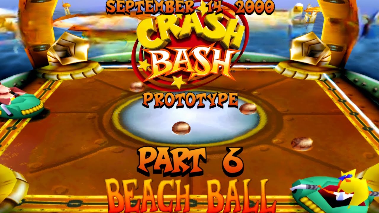 Crash Bash Prototype: (September 14, 2000) Part 6: Beach Ball