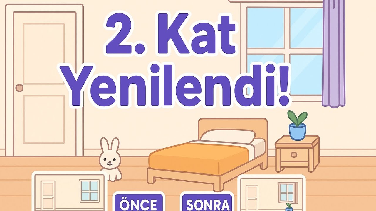 Toca Life Ev Dekor: 2. Katı Baştan Aşağı Yeniledim!.