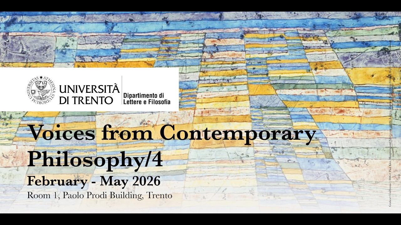 Lecture by Roberto Esposito: Istituire.