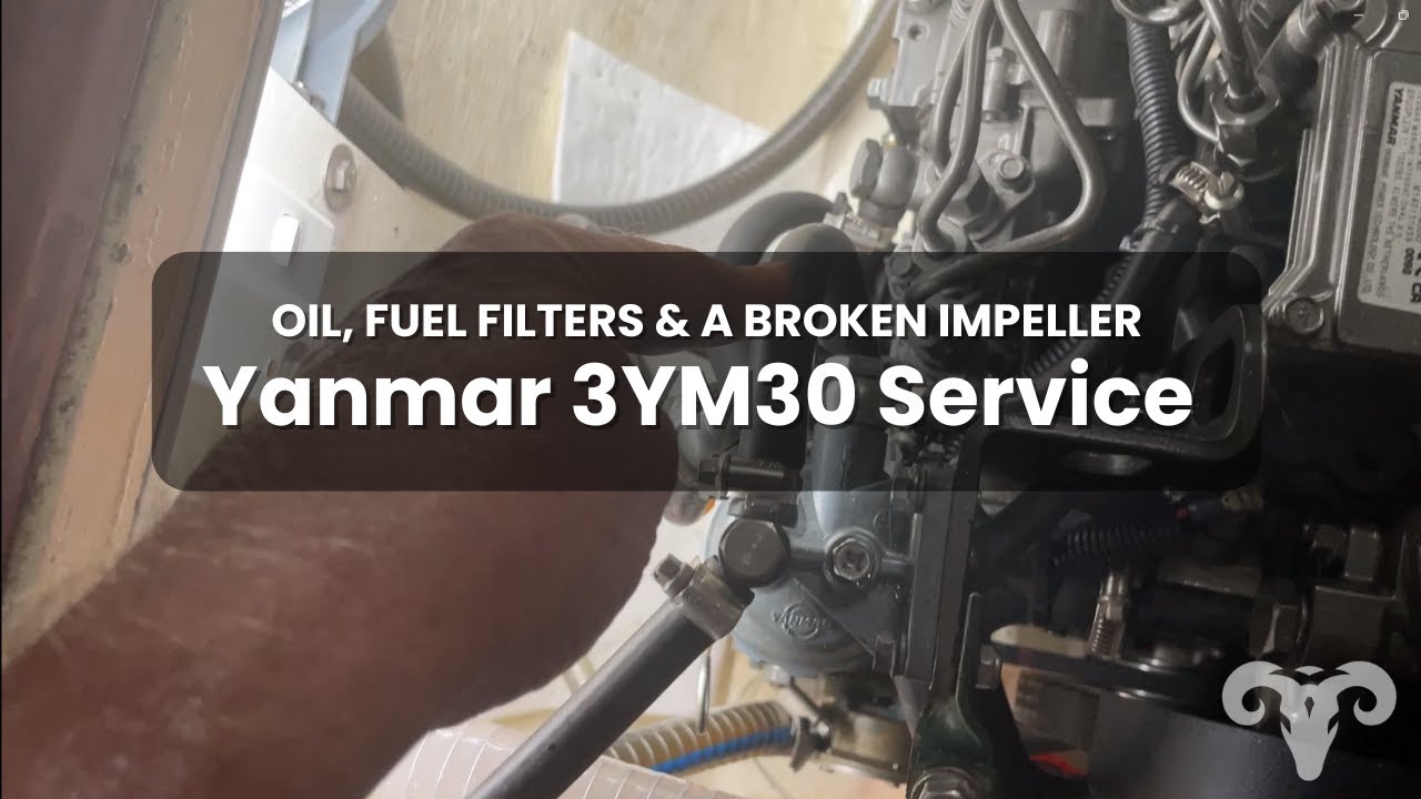 Yanmar 3YM30 &ndash; serwis filtr&oacute;w paliwa i uszkodzonego wirnika (odc. 52) | Żeglarstwo ARGO
