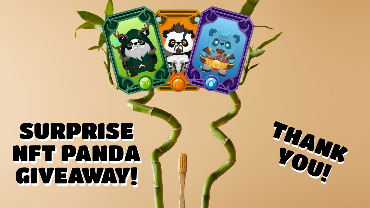 Surprise NFT Panda Giveaway | Play To Earn Games | WAX Blockchain