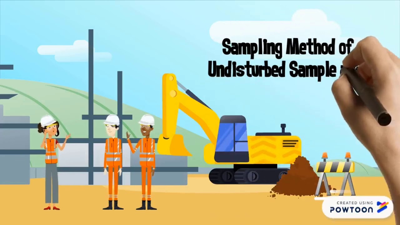 Sampling Method of Undisturbed Sample and Disturbed Sample