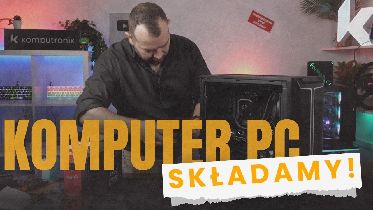 Komputer do gier z Ryzen X3D i RX &ndash; składanie, prezentacja części i testy wydajności