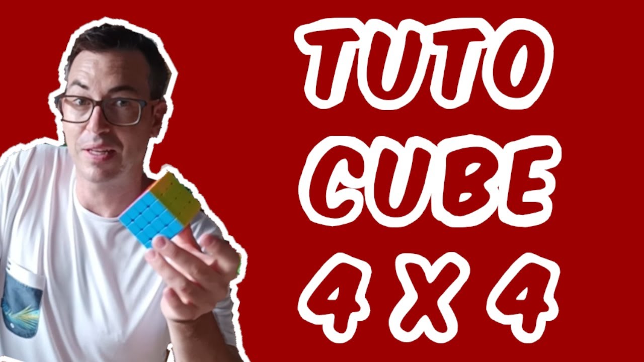 résoudre un rubik's cube 4x4  (méthode enfant)