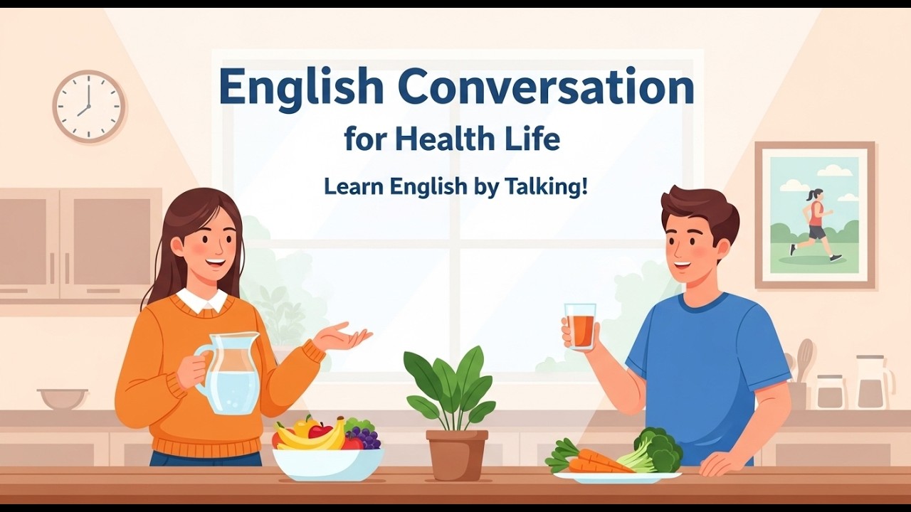 English Conversation for Healthy Life 🧑‍⚕️| Prevention is better than cure | English Listen Practice