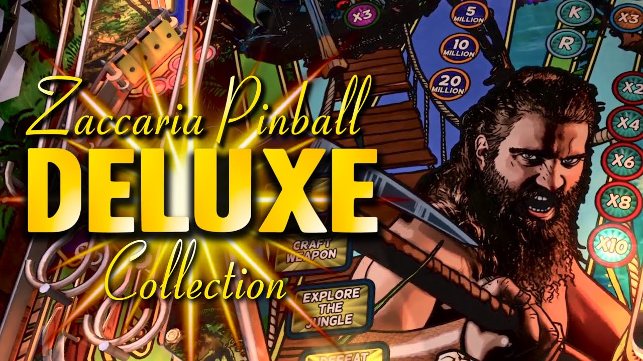 ZACCARIA PINBALL DELUXE COLLECTION (2019 - 2022)