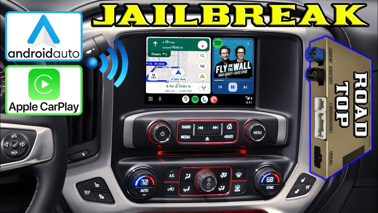 How to add Android Auto & CarPlay to 2014-18 GMC Sierra's & Chevy Silverado's & more with ROAD TOP
