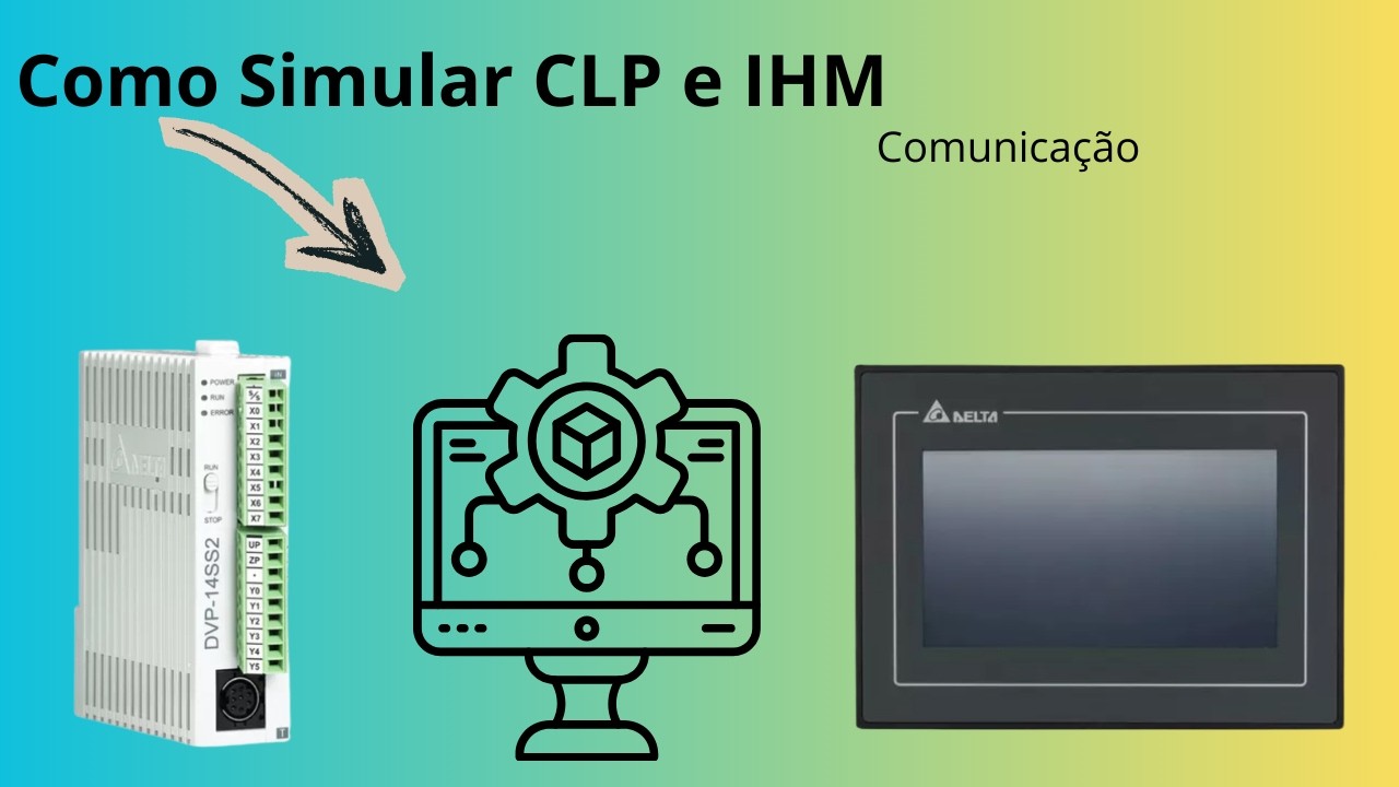 O Básico de como Comunicar CLP e IHM virtual Delta