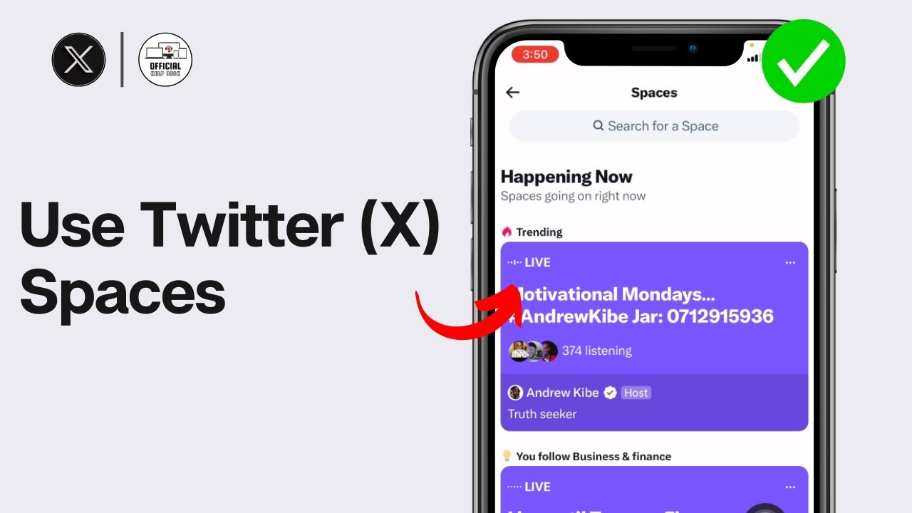 How to Use Twitter Spaces in 2024 | Host and Join Live Audio Conversations