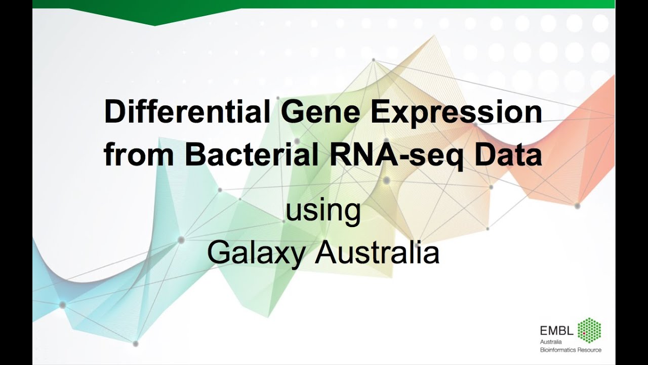 EMBL-ABR Training: 20181023 Differential Gene Expression from RNAseq using Galaxy Australia