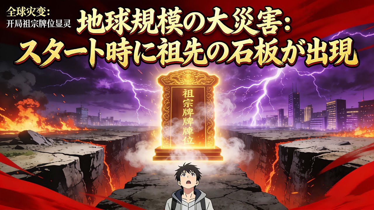 《地球規模の大災害：スタート時に祖先の石板が出現》⭐️陳家の先祖は皆、人類を守る一流の専門家であり、特に最初の先祖である陳柳はそうでした。