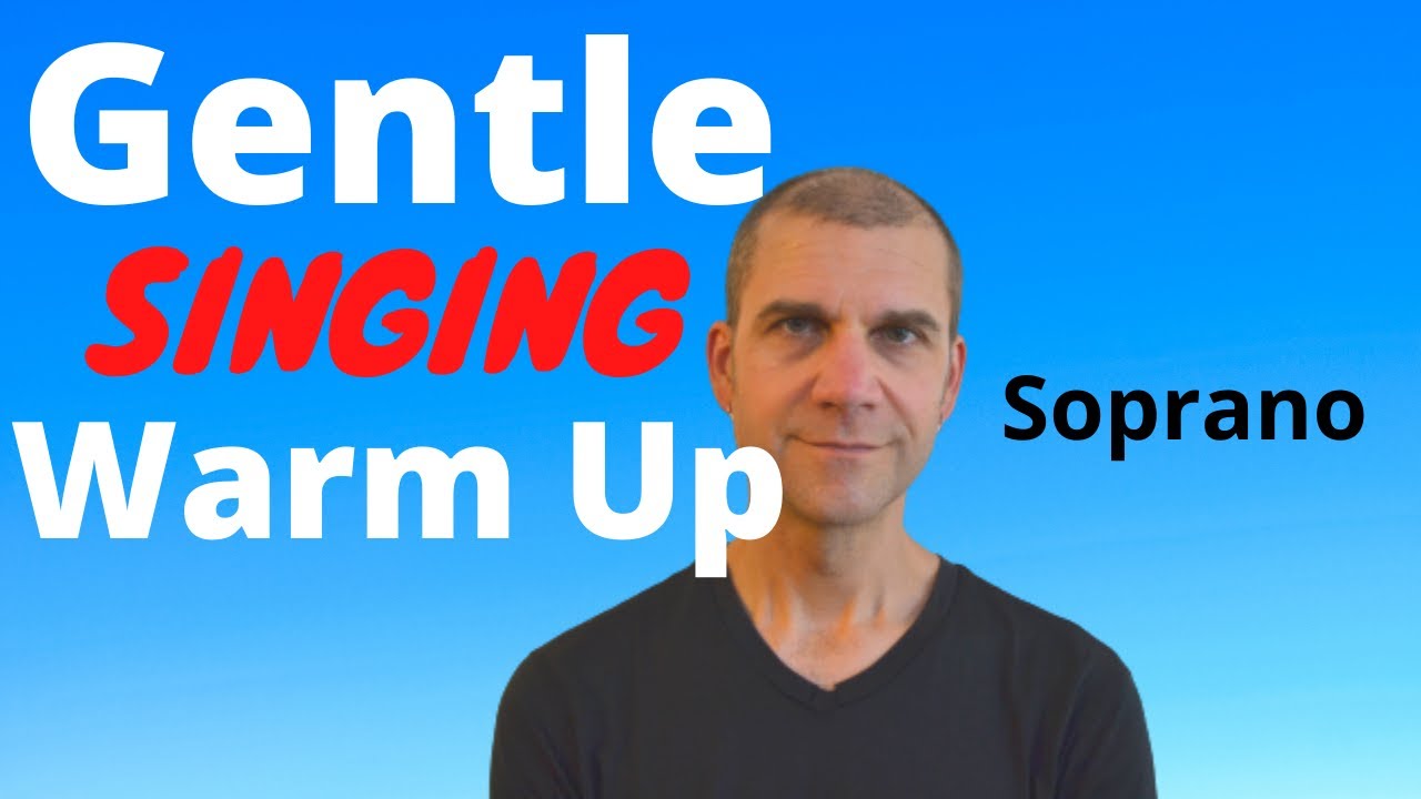 Gentle Singing Warm Up - Soprano - Messa Di Voce with Chords