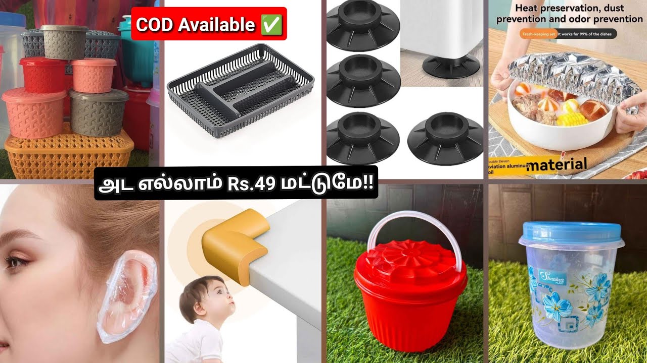 Kitchen க்கு அழகு அழகான Organizers & Containers just RS.49 மட்டுமே!! Trending Kitchen Gadgets