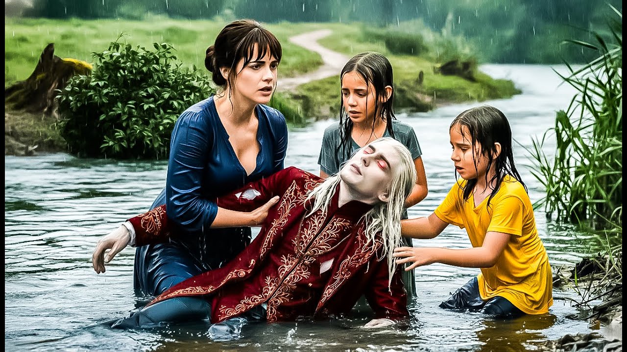 Una madre con dos hijas rescata a un vampiro del río y descubre su verdadera identidad poderosa