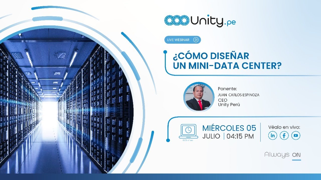 Webinar | ¿Cómo diseñar un Mini-Data Center?