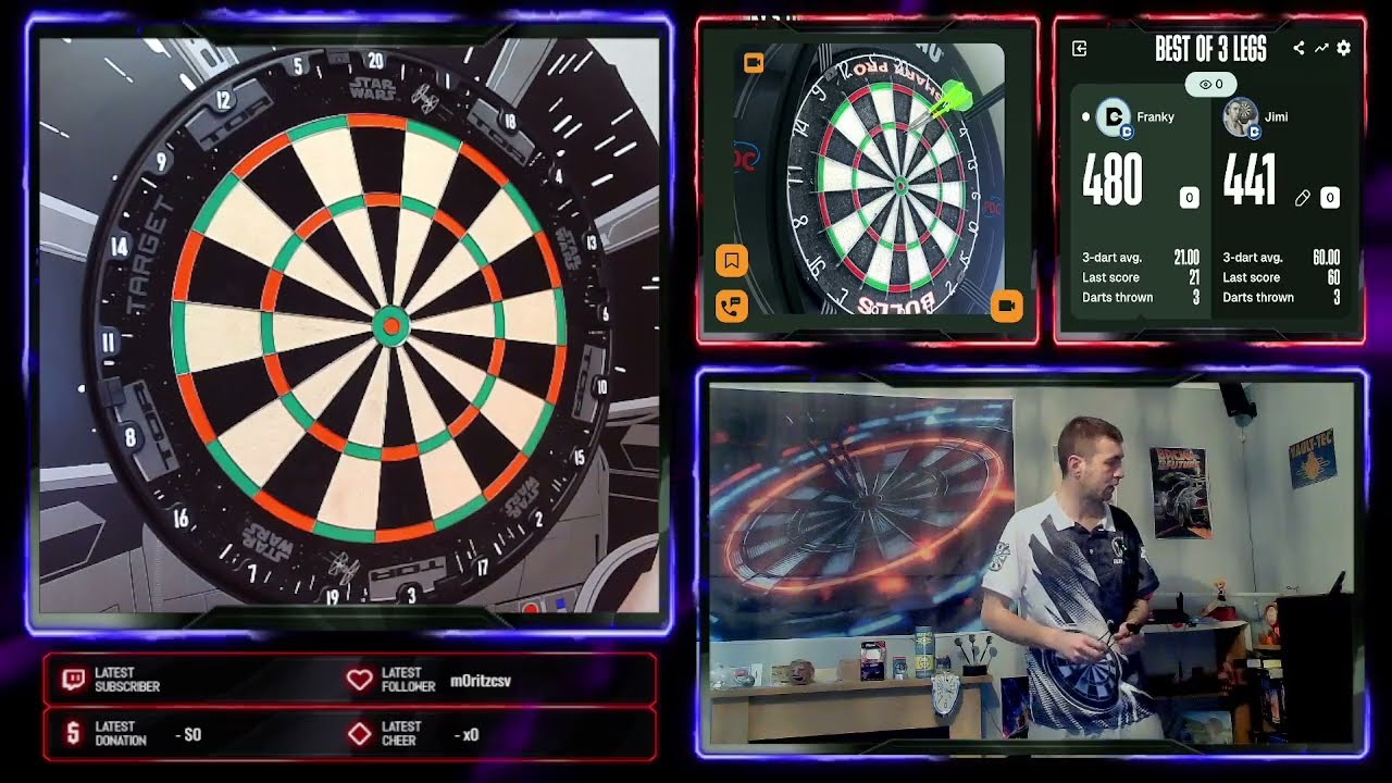 Live Darts 53 | Online Games On Target Dart Counter - Full Live Stream