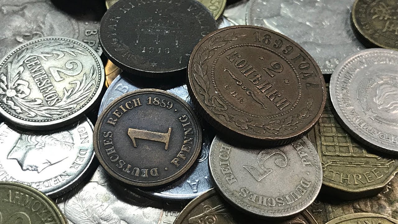 1800s TROVE FOUND Half Pound World Coin Search - Bag #14