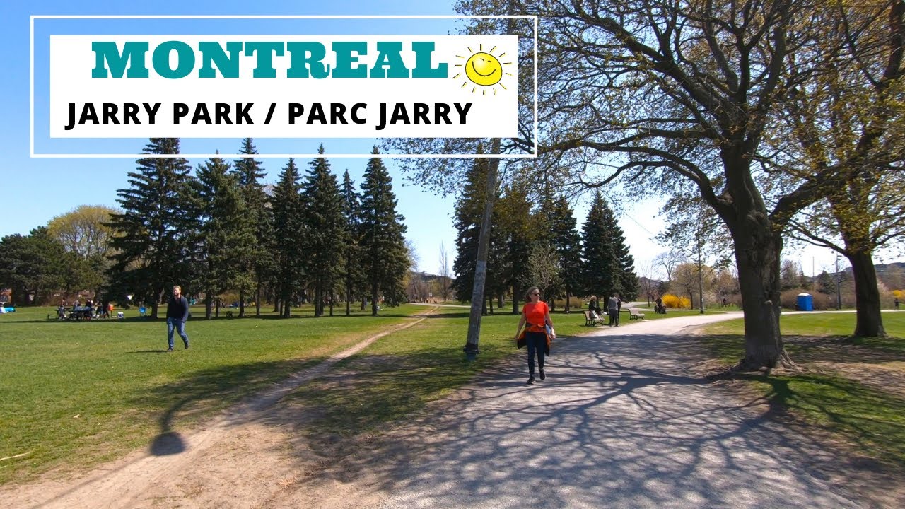 Visiting Beautiful Jarry Park in Montreal *Spring 2021* Parc Jarry
