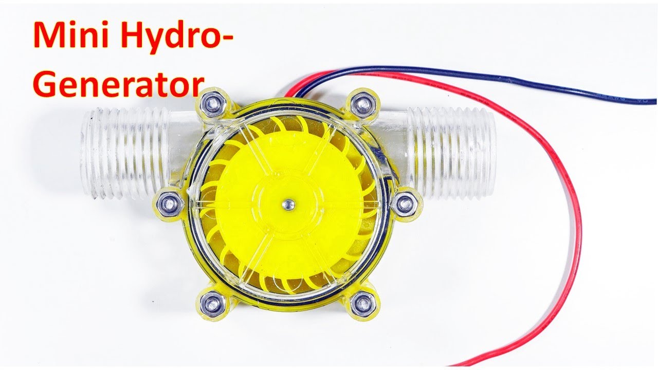 Mini Hydro-Generator, 12vDC (4K)