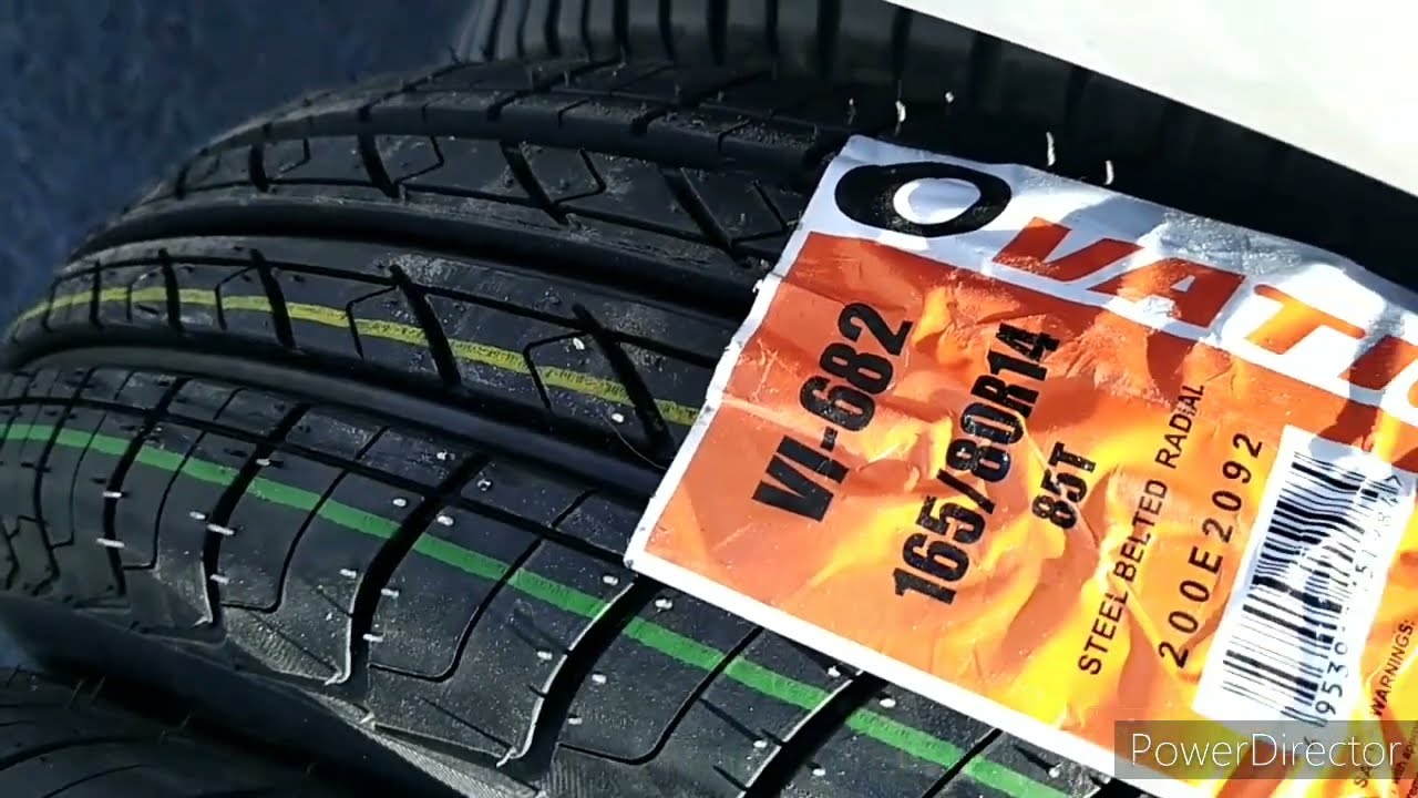 Шины Ovation vi-682 165/80R14 на Рено Логан 1.4mpi. Китайцы удивляют. 24.04.2024 г.