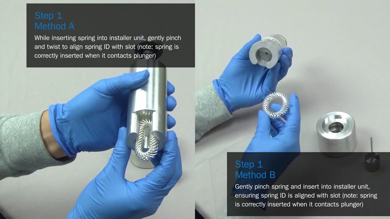 Custom Spring Installation Hardware