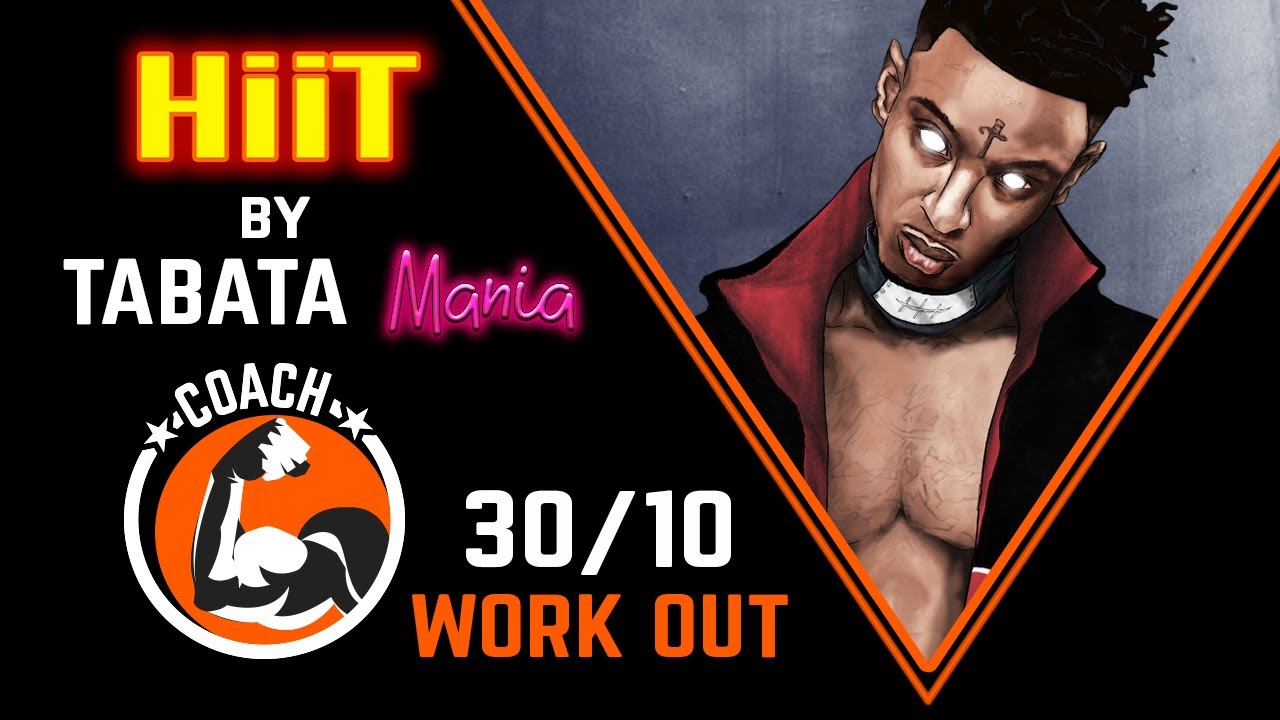 TABATA 30/10 song - с тренером - HiiT 30/10