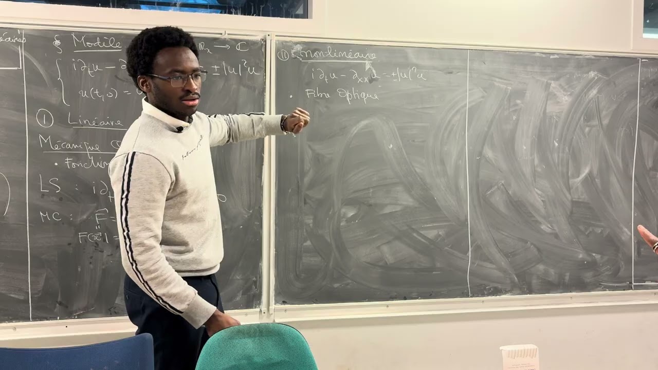 Neba Polneau (doctorant IMJ-SU) - Equations de Schrödinger non-linéaires en une dimension d’espace