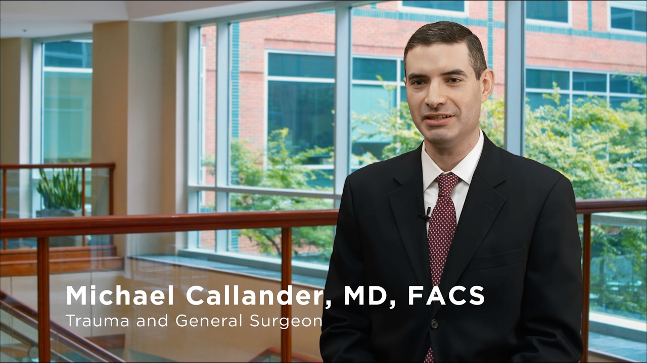 Michael Callander, MD, FACS: General and Trauma Surgeon